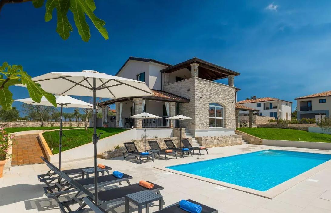 Villa Victoria Istra - Heated Pool Nova Vas  Buitenkant foto